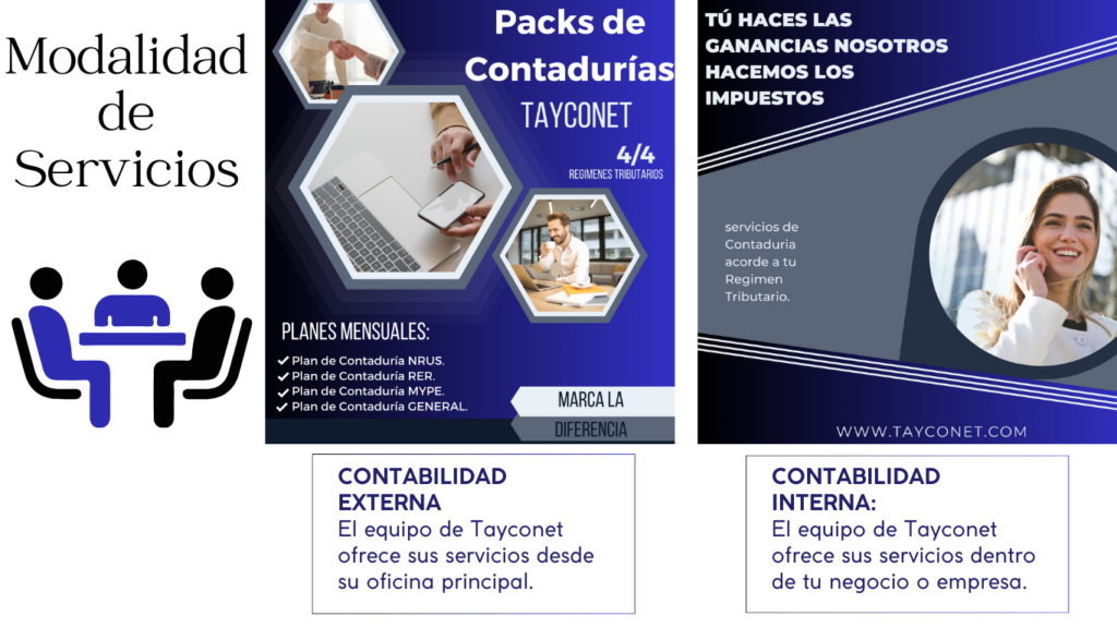Modalidad de servicios